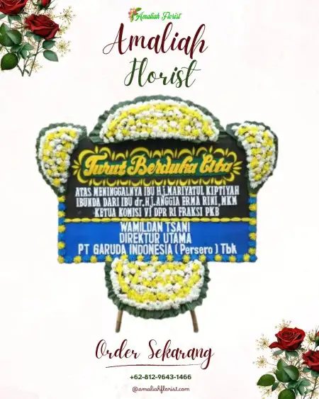Papan Bunga Duka btp